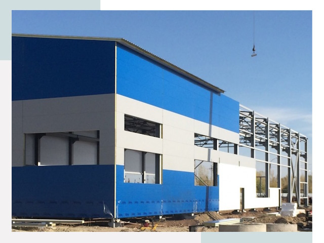 Монтаж ангаров в Усинске от 614 руб. - СтальСтрой-Снс