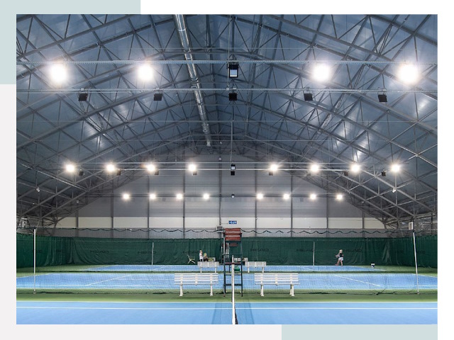 Строительство теннисных кортов в Усинск от 614 руб.