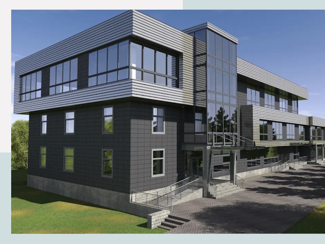 Административные здания в Усинске