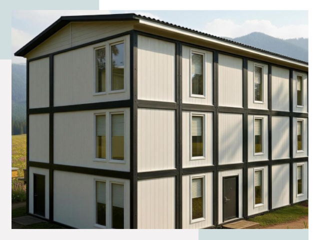 Модульные общежития в Усинске