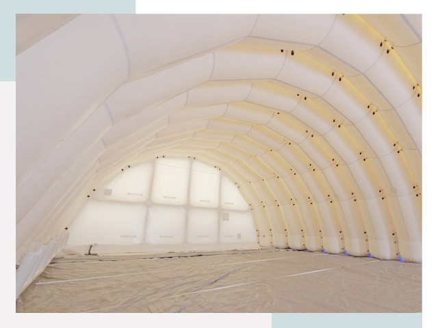 Пневмокаркасные ангары в Усинске