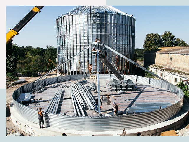 Силосы для зерна в Усинск от 614 руб. - Надёжное хранение