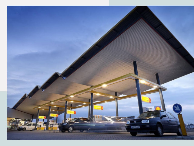 Навесы для АЗС в Усинск от 614 руб. - Защита и комфорт