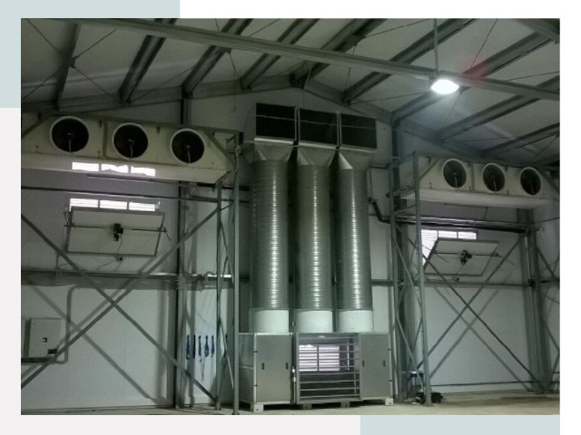 Инженерные системы для ангаров в Усинске