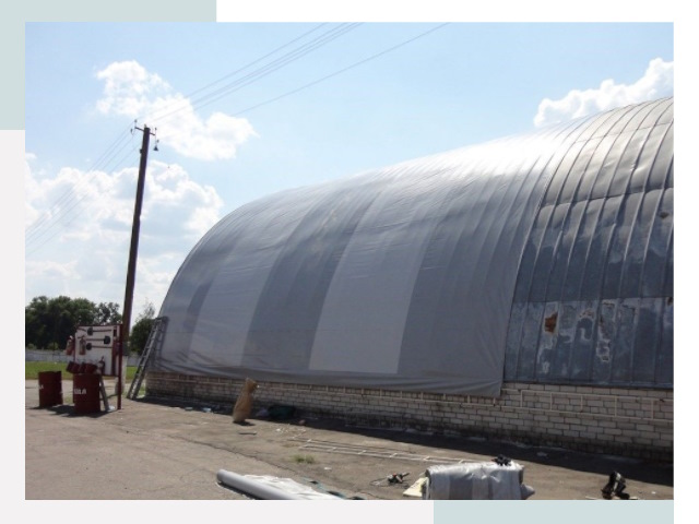 Ремонт ангаров в Усинске