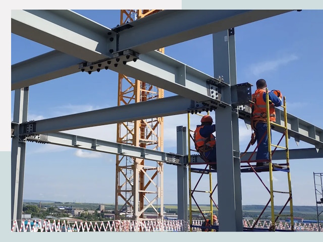 Монтаж металлоконструкций в Усинске